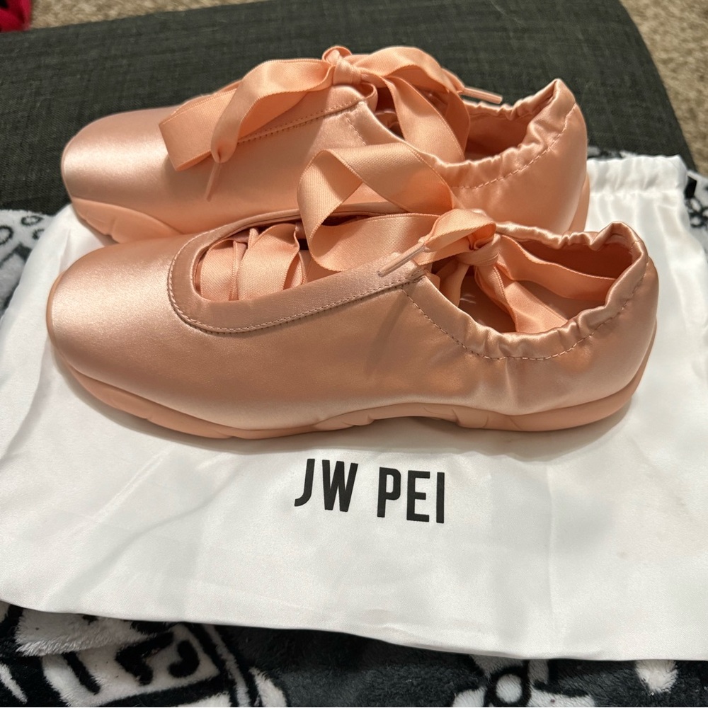 JW PEI Pink Ballet sneakers, used once